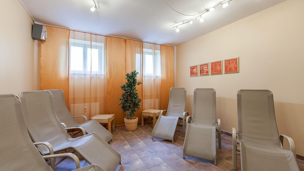 Ruhezone im Wellnessbereich Ruhezone im Wellnessbereich